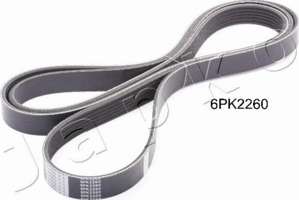 Japko 6PK2260 - Cinghia Poly-V www.autoricambi360.it