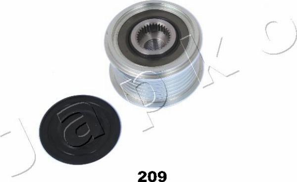 Japko 130209 - Puleggia cinghia, Alternatore www.autoricambi360.it