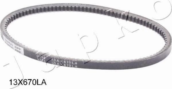 Japko 13X670 - Cinghia trapezoidale www.autoricambi360.it