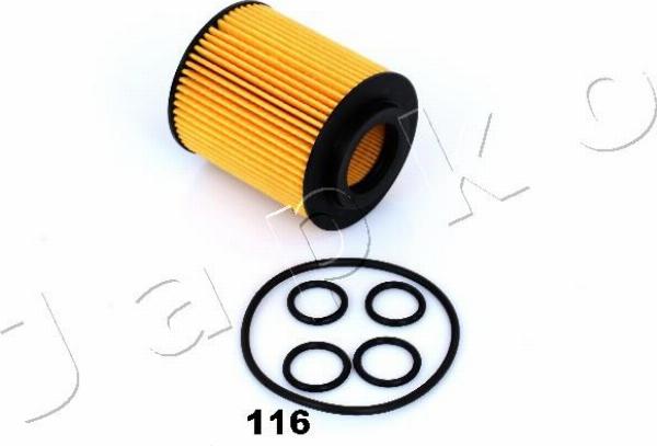 Japko 1ECO116 - Filtro olio www.autoricambi360.it