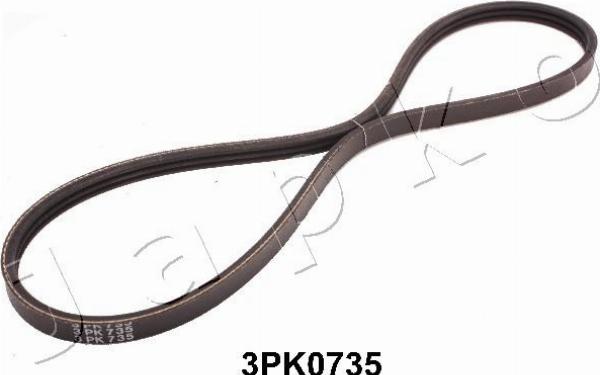 Japko 3PK0735 - Cinghia Poly-V www.autoricambi360.it