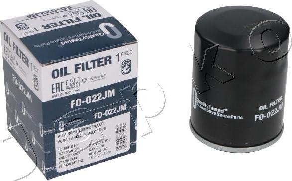 Japko FO-022JM - Filtro olio www.autoricambi360.it