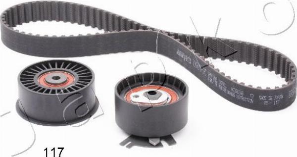 Japko KJT117 - Kit cinghie dentate www.autoricambi360.it