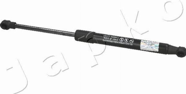 Japko ZSJ01033 - Ammortizatore pneumatico, Cofano bagagli / vano carico www.autoricambi360.it