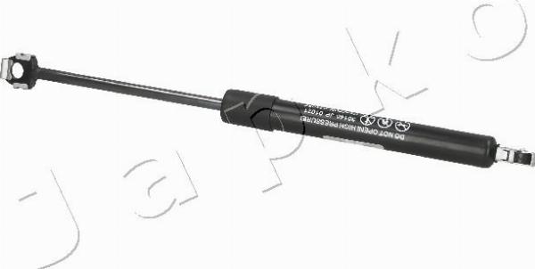 Japko ZSJ01021 - Ammortizatore pneumatico, Cofano bagagli / vano carico www.autoricambi360.it