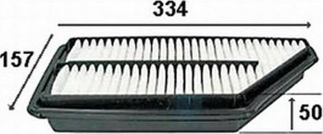 BOSCH 1 457 433 967 - Filtro aria www.autoricambi360.it