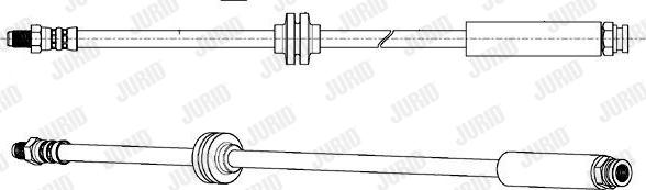 Jurid 173212J - Flessibile del freno www.autoricambi360.it
