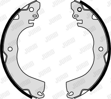 Jurid 362601J - Kit ganasce freno www.autoricambi360.it