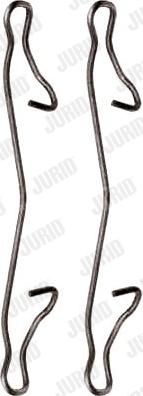 Jurid 792187J - Kit accessori, Pastiglia freno www.autoricambi360.it