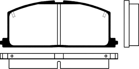 Kavo Parts BP-9005 - Kit pastiglie freno, Freno a disco www.autoricambi360.it
