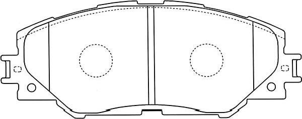Kavo Parts BP-9115 - Kit pastiglie freno, Freno a disco www.autoricambi360.it