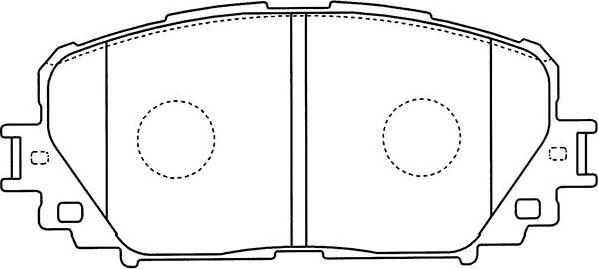 Kavo Parts BP-9118 - Kit pastiglie freno, Freno a disco www.autoricambi360.it