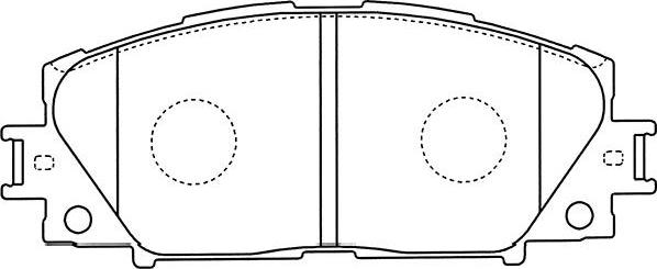 Kavo Parts BP-9112 - Kit pastiglie freno, Freno a disco www.autoricambi360.it