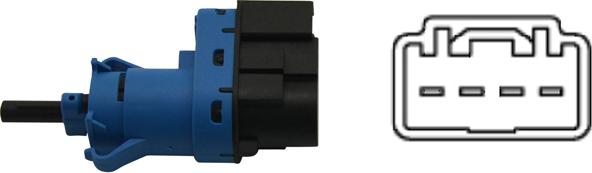 Kavo Parts EBL-4507 - Interruttore luce freno www.autoricambi360.it