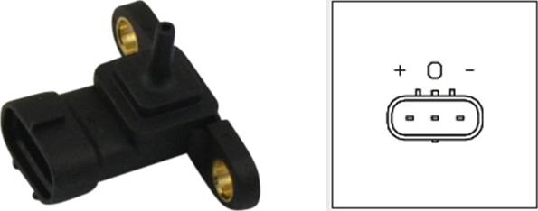 Kavo Parts EMS-9003 - Sensore, Pressione collettore d'aspirazione www.autoricambi360.it