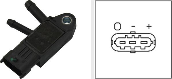 Kavo Parts EMS-6503 - Sensore, Pressione collettore d'aspirazione www.autoricambi360.it