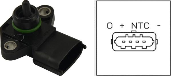 Kavo Parts EMS-3006 - Sensore, Pressione collettore d'aspirazione www.autoricambi360.it