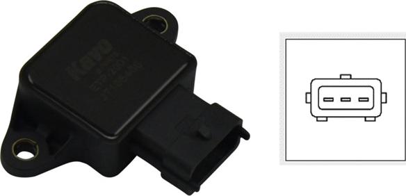 Kavo Parts ETP-2001 - Sensore, Regolazione valvola farfalla www.autoricambi360.it