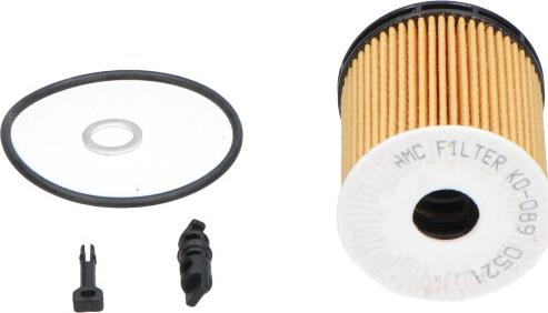 Kavo Parts KO-089 - Filtro olio www.autoricambi360.it