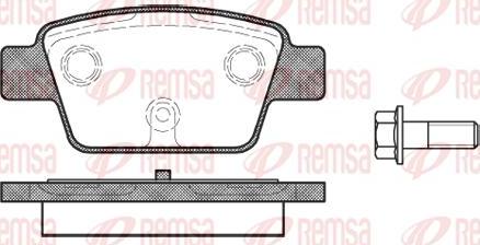 Red Line 27FT002 - Kit pastiglie freno, Freno a disco www.autoricambi360.it