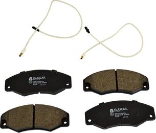 Samko 5SP276 - Kit pastiglie freno, Freno a disco www.autoricambi360.it