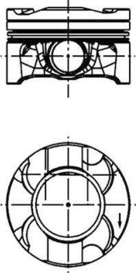 Kolbenschmidt 40653600 - Pistone www.autoricambi360.it
