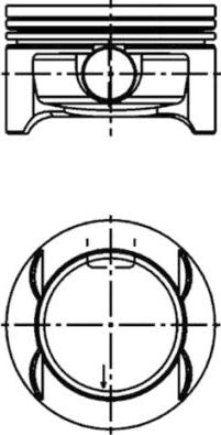 Kolbenschmidt 40386600 - Pistone www.autoricambi360.it