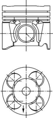 Kolbenschmidt 41287620 - Pistone www.autoricambi360.it