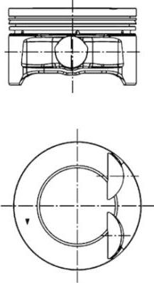 Kolbenschmidt 40273600 - Pistone www.autoricambi360.it