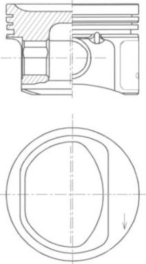 Kolbenschmidt 41526600 - Pistone www.autoricambi360.it