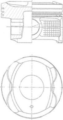 Kolbenschmidt 41250600 - Pistone www.autoricambi360.it