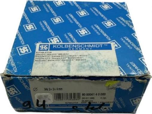 Kolbenschmidt 800004140000 - Kit fasce elastiche www.autoricambi360.it