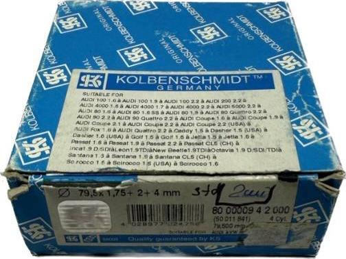 Kolbenschmidt 800000942000 - Kit fasce elastiche www.autoricambi360.it