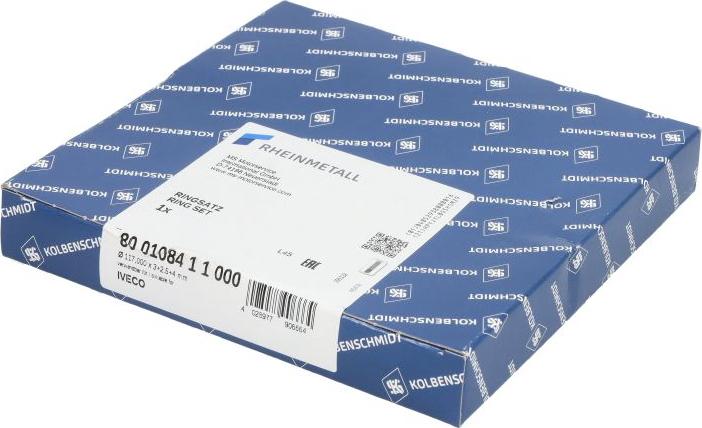 Kolbenschmidt 800108411000 - Kit fasce elastiche www.autoricambi360.it