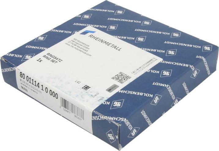 Kolbenschmidt 800111410000 - Kit fasce elastiche www.autoricambi360.it