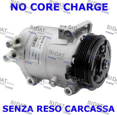 Krios 1.4150R - Compressore, Climatizzatore www.autoricambi360.it