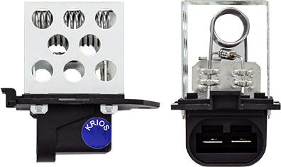 Krios 10.9167 - Resistore addizionale, Elettromotore-Ventola radiatore www.autoricambi360.it