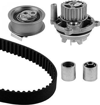 KWP KW904-2 - Pompa acqua + Kit cinghie dentate www.autoricambi360.it
