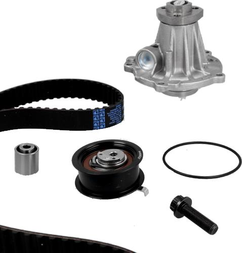 KWP KW609-1 - Pompa acqua + Kit cinghie dentate www.autoricambi360.it