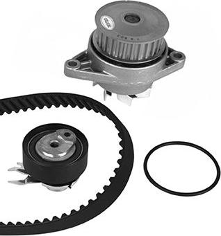 KWP KW603-2 - Pompa acqua + Kit cinghie dentate www.autoricambi360.it