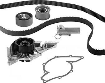KWP KW618-2 - Pompa acqua + Kit cinghie dentate www.autoricambi360.it