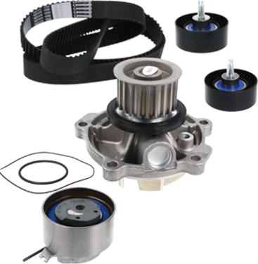 KWP KW1056-1 - Pompa acqua + Kit cinghie dentate www.autoricambi360.it