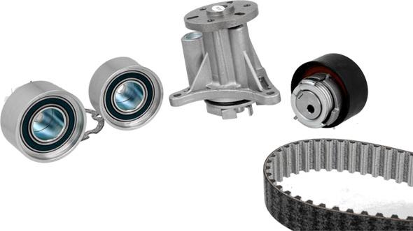 KWP KW1067-1 - Pompa acqua + Kit cinghie dentate www.autoricambi360.it