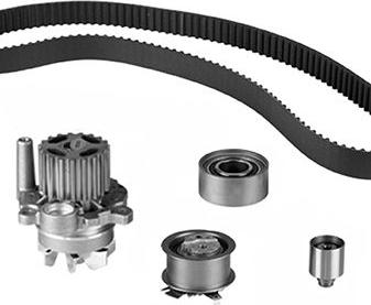 KWP KW1355-3 - Pompa acqua + Kit cinghie dentate www.autoricambi360.it