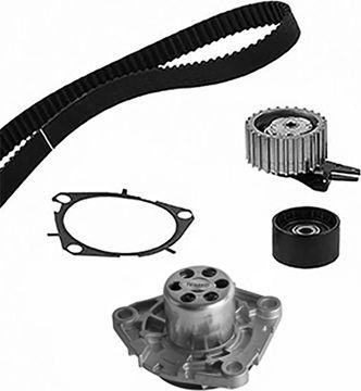 KWP KW1352-5 - Pompa acqua + Kit cinghie dentate www.autoricambi360.it