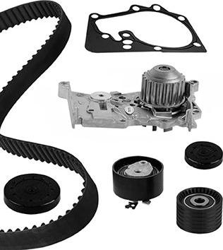 KWP KW724-2 - Pompa acqua + Kit cinghie dentate www.autoricambi360.it