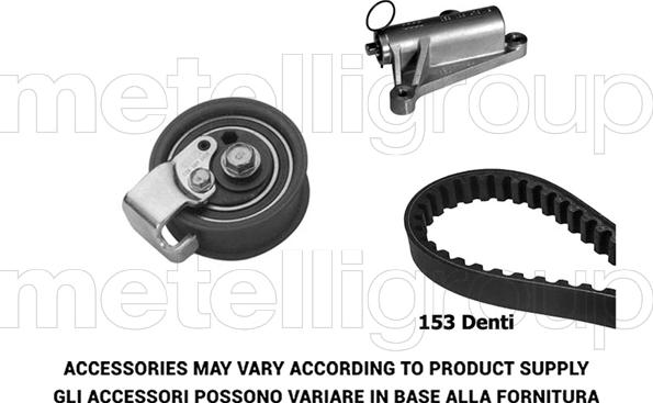 KWP TW408 - Kit cinghie dentate www.autoricambi360.it