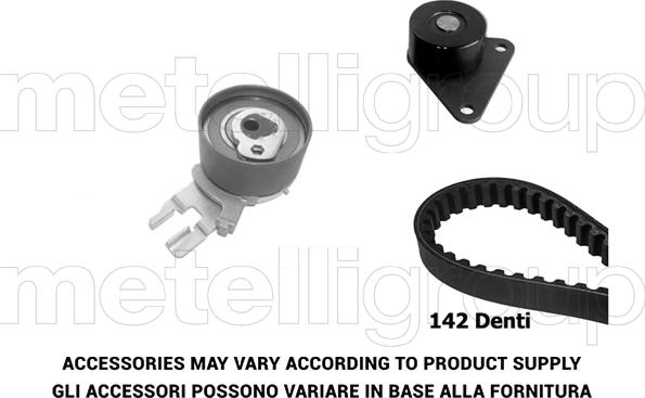 KWP TW044 - Kit cinghie dentate www.autoricambi360.it