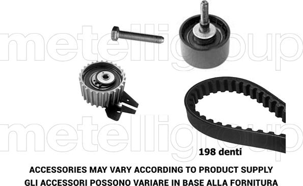 KWP TW056 - Kit cinghie dentate www.autoricambi360.it