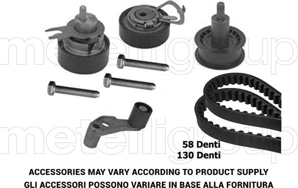 KWP TW023 - Kit cinghie dentate www.autoricambi360.it